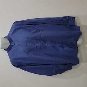Climax Royal Shirts Blue Button Up Shirt Men's